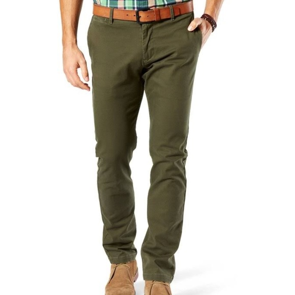 green dockers pants